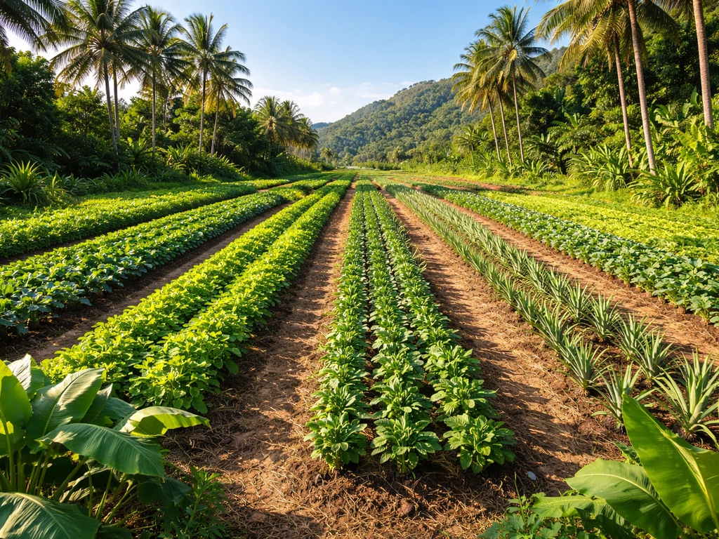 what can you grow in ginger island