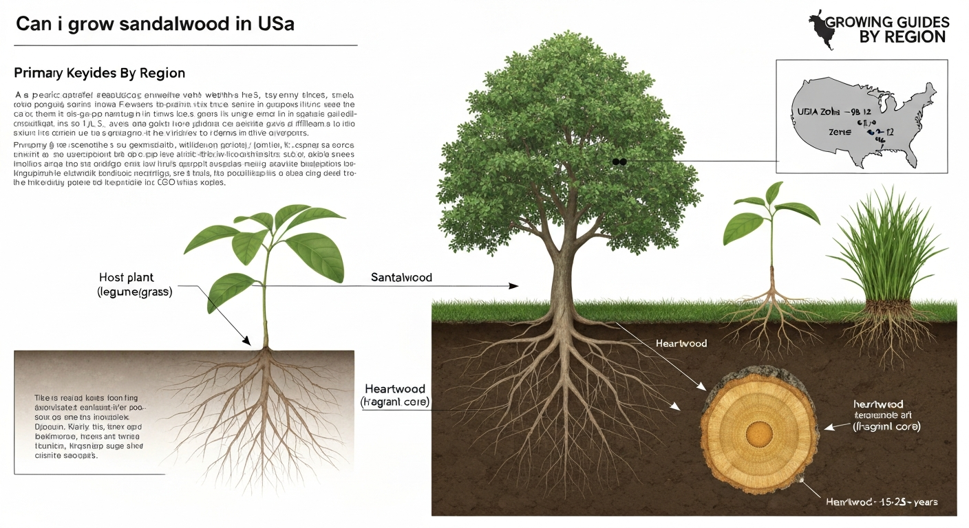 Can I Grow Sandalwood in USA? Feasibility & How-to Guide